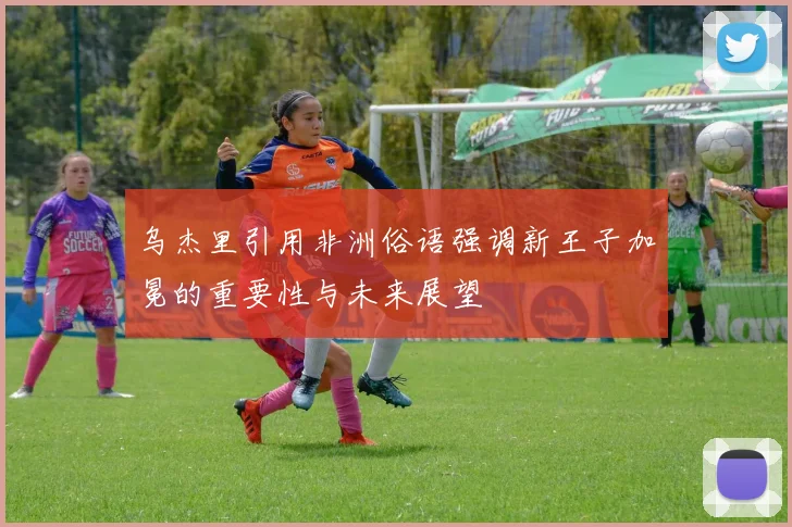 乌杰里引用非洲俗语强调新王子加冕的重要性与未来展望